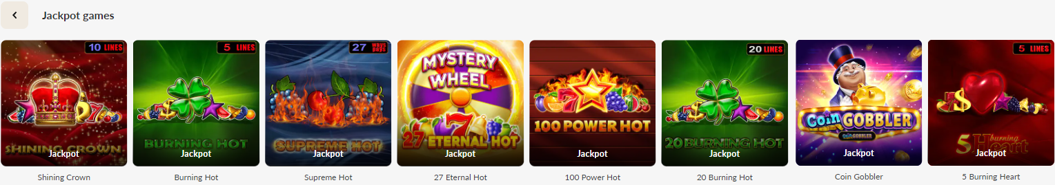 Jackpot Games